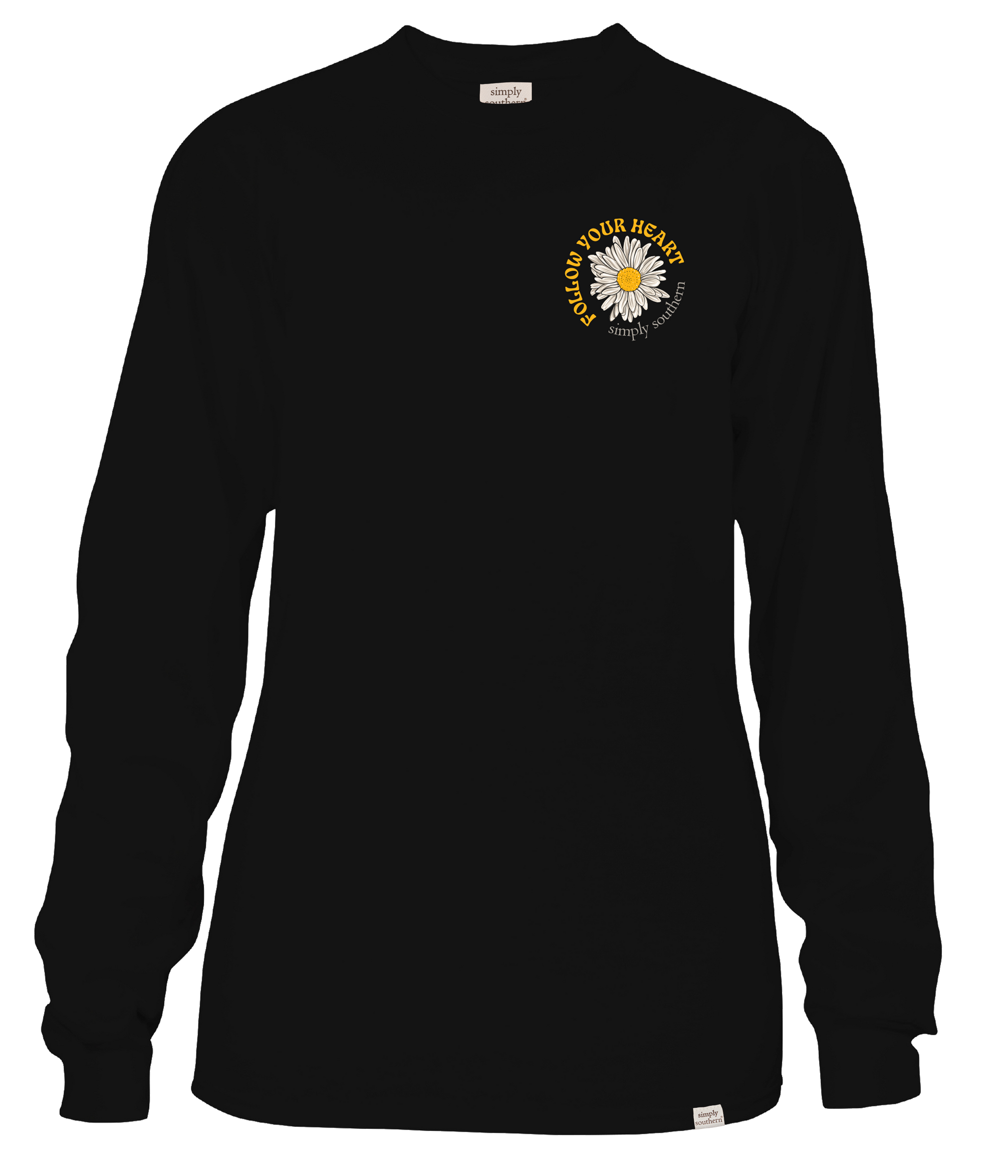 Simply Southern Herd Highland Cow Long Sleeve T-Shirt