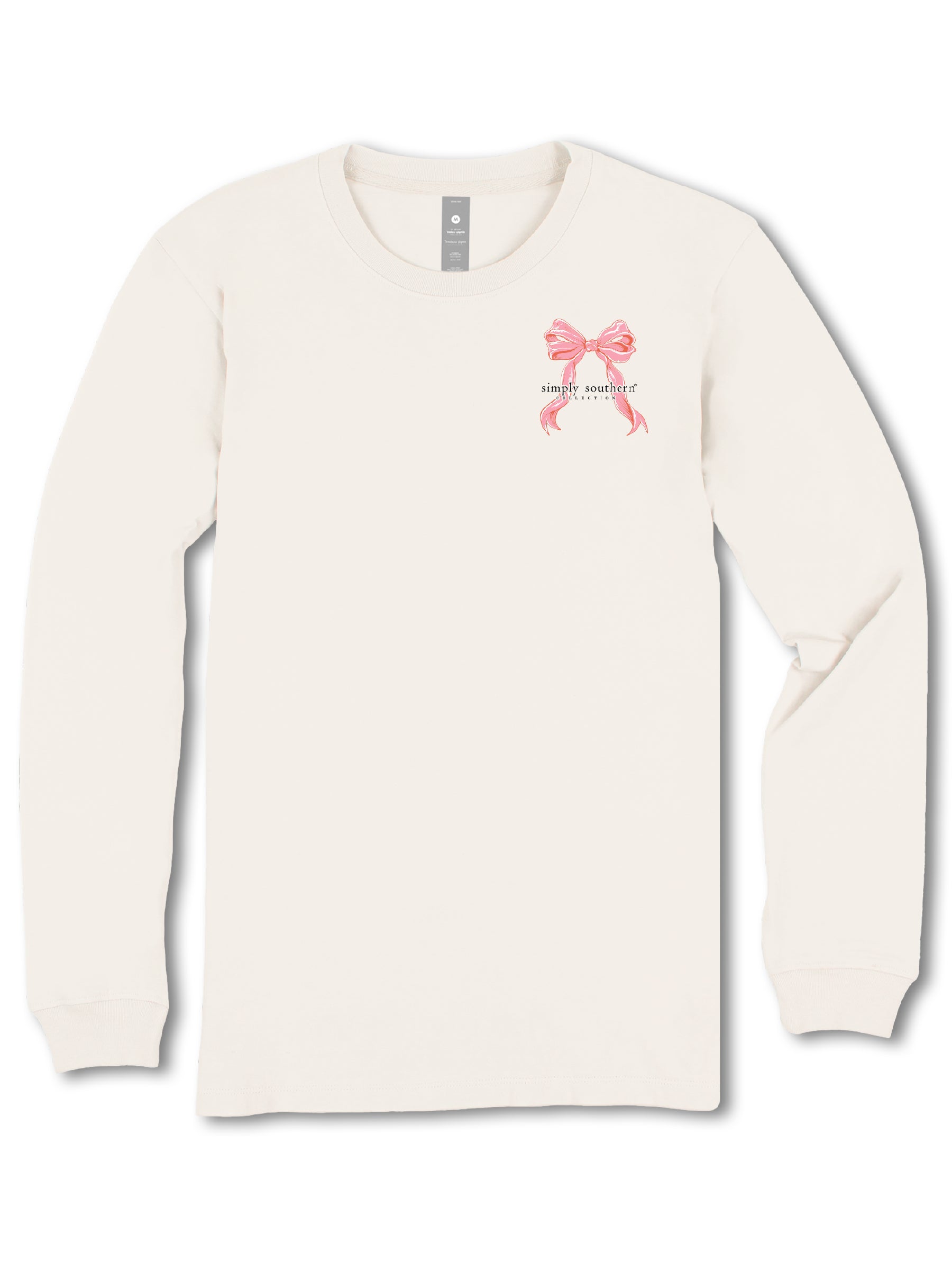 Simply Southern Herd Cow Bow Long Sleeve T-Shirt