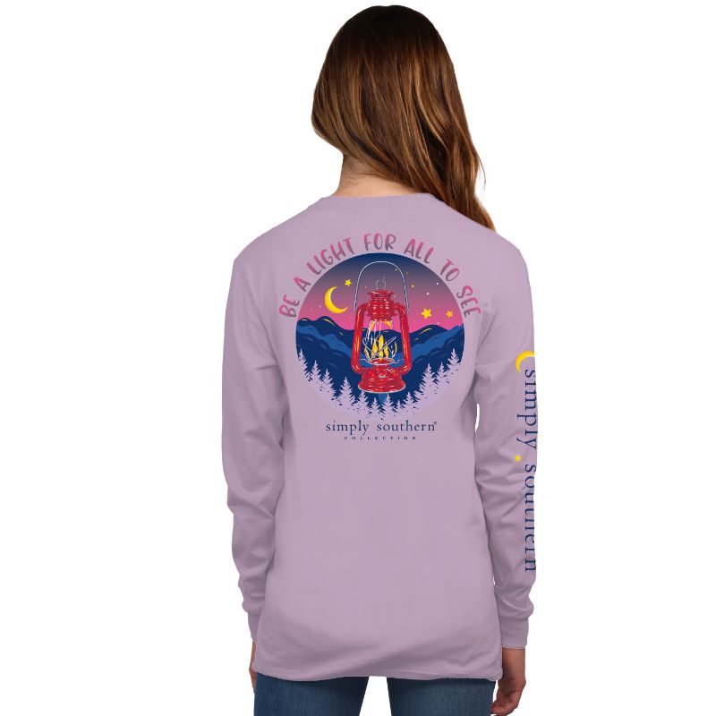 Simply Southern Be A light Lantern Long Sleeve T-Shirt