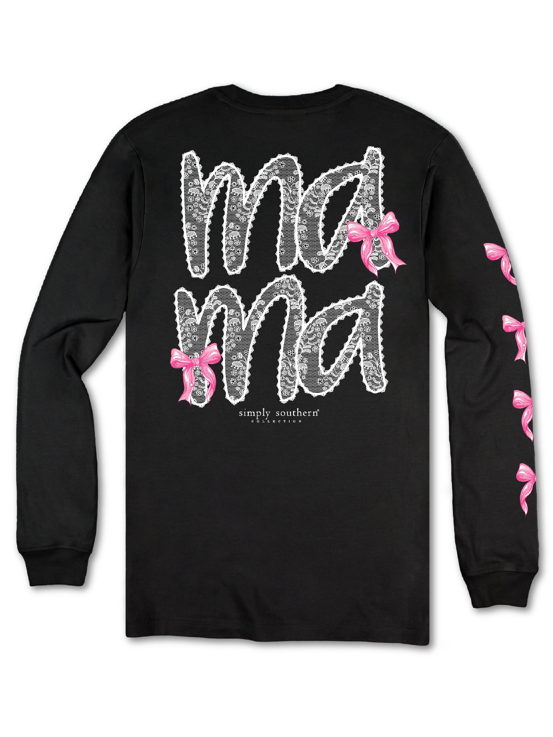 Simply Southern Mama Bows Long Sleeve T-Shirt