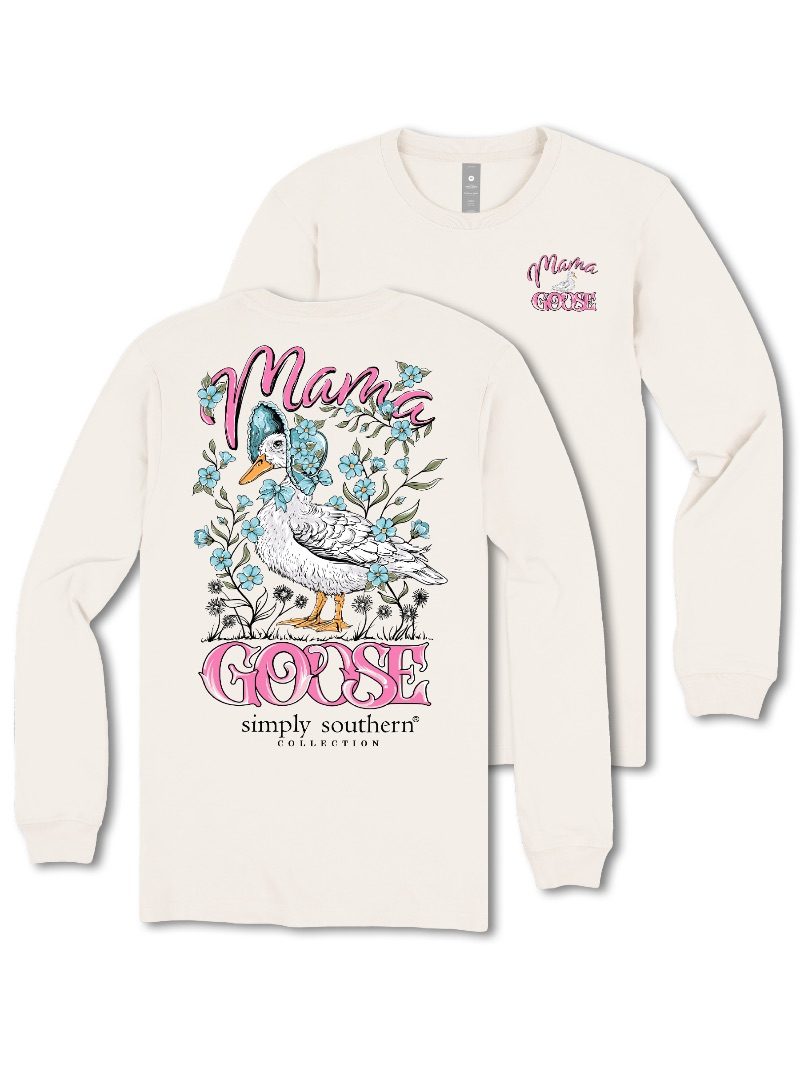 Simply Southern Mama Goose Long Sleeve T-Shirt