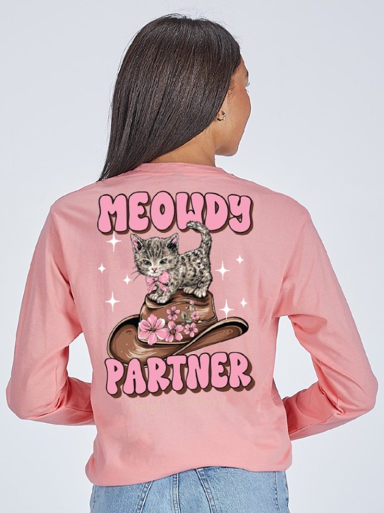Simply Southern Meowdy Cat Long Sleeve T-Shirt