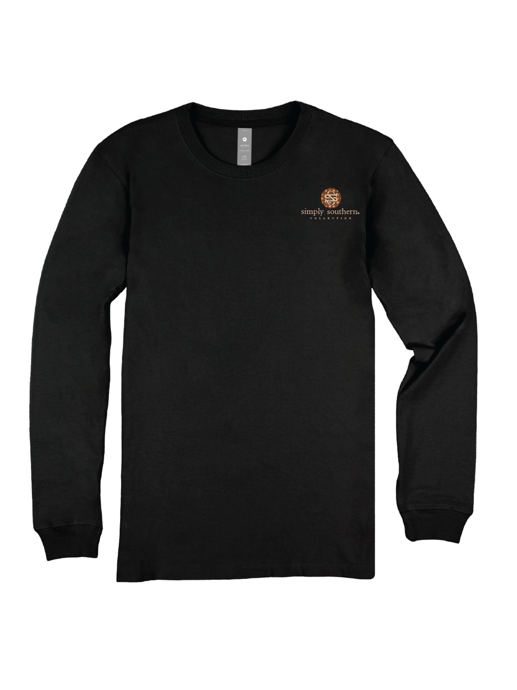 Simply Southern Good Mood Highland Cow Long Sleeve T-Shirt