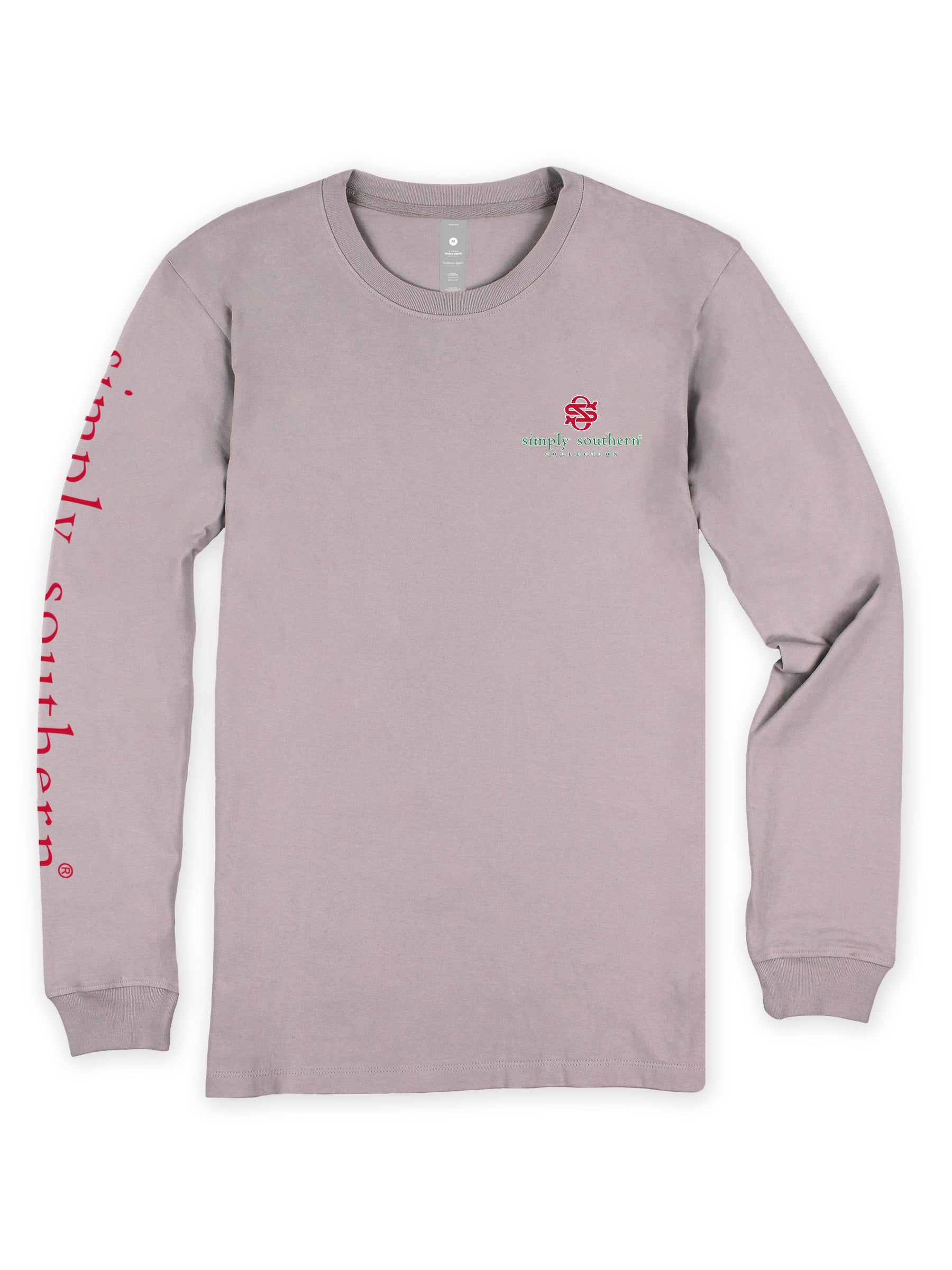 Simply Southern Mooey &amp; Bright Cow Holiday Long Sleeve T-Shirt