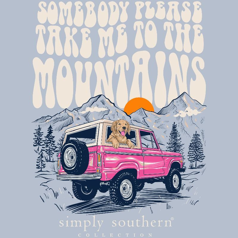 Simply Southern To The Mountains Long Sleeve T-Shirt