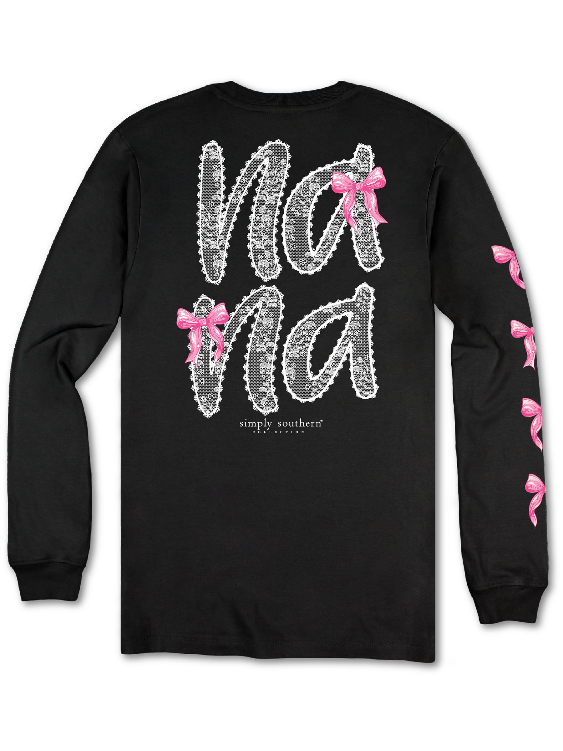 Simply Southern Nana Bows Long Sleeve T-Shirt