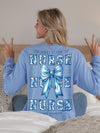 Simply Southern Blessed Nurse Bow Long Sleeve T-Shirt