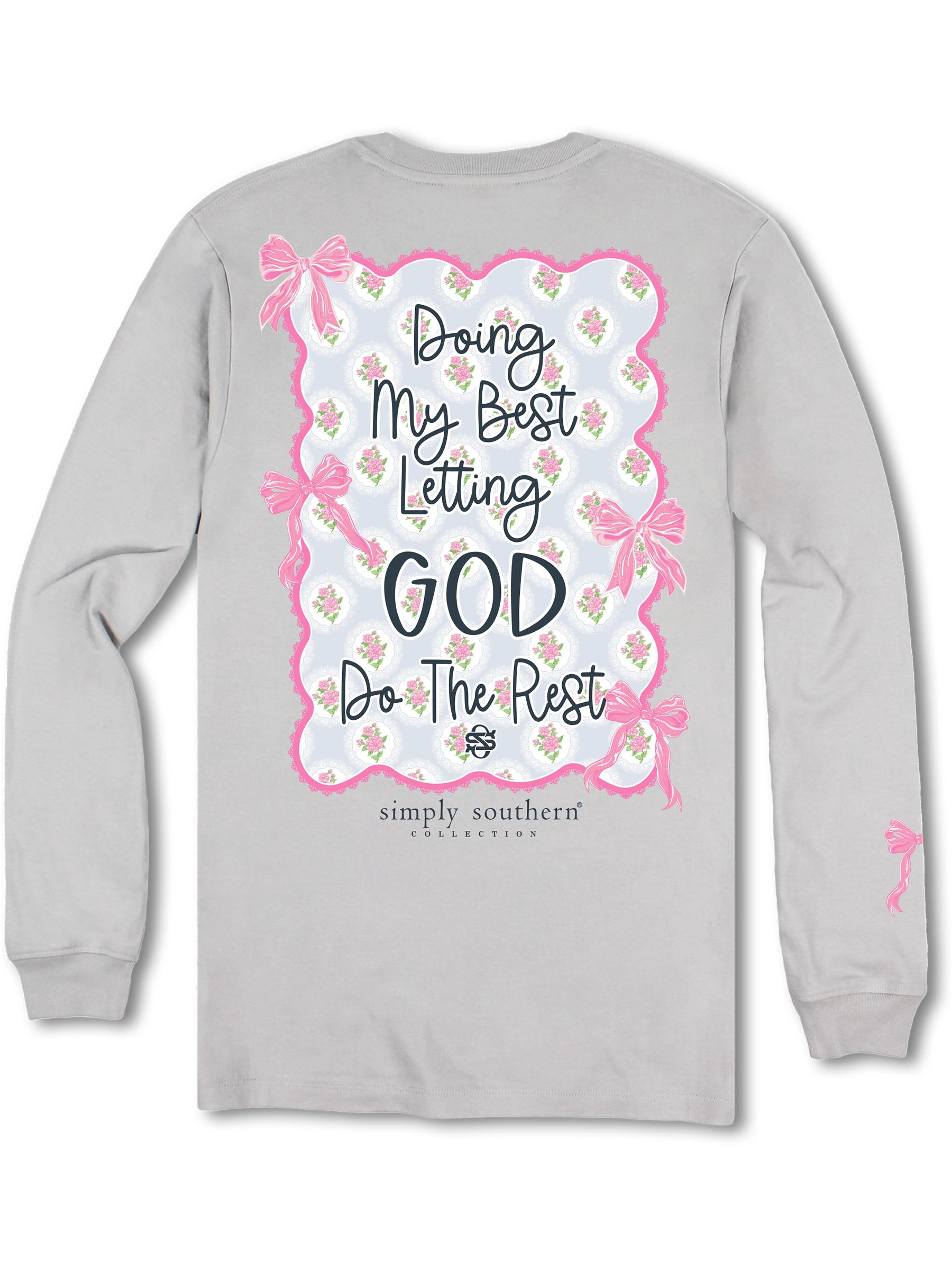 Simply Southern My Best God Long Sleeve T-Shirt