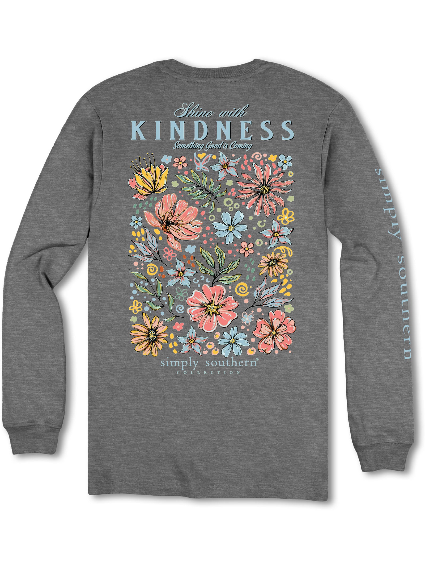Simply Southern Shine With Kindness Long Sleeve T-Shirt