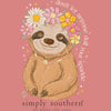 Simply Southern Sparkle Sloth Long Sleeve T-Shirt