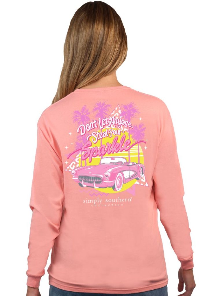 Simply Southern Steal Your Sparkle Long Sleeve T-Shirt