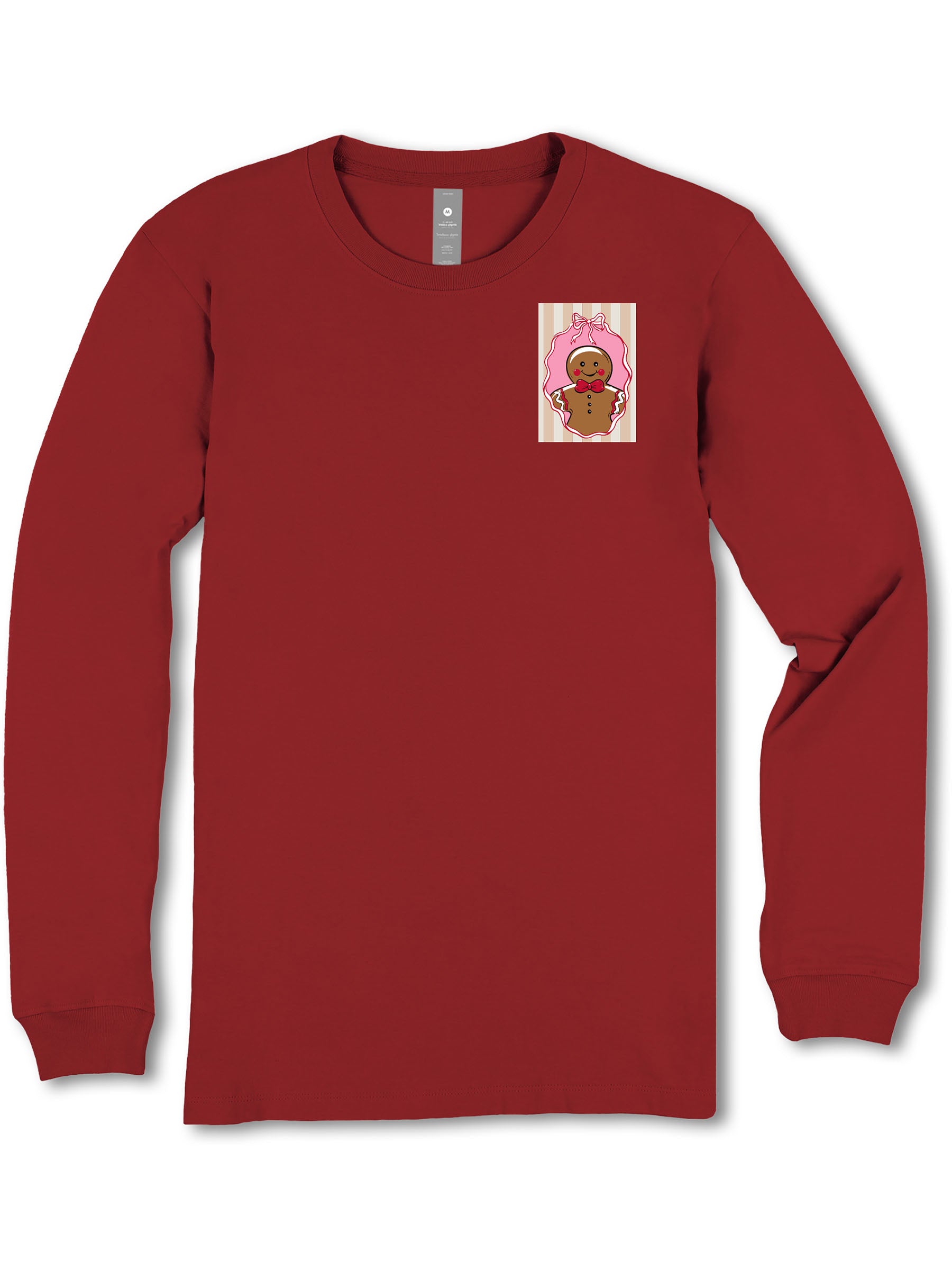 Simply Southern Christmas Stamps Holiday Long Sleeve T-Shirt