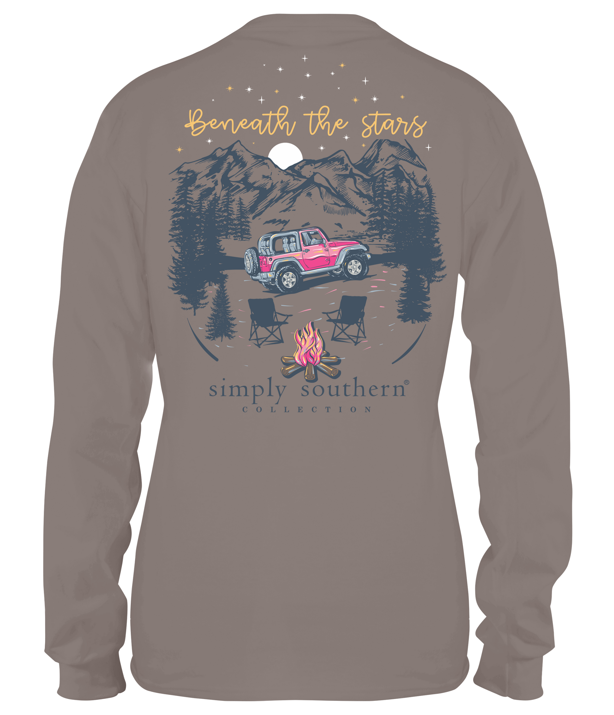 Simply Southern Stars Mountains Long Sleeve T-Shirt