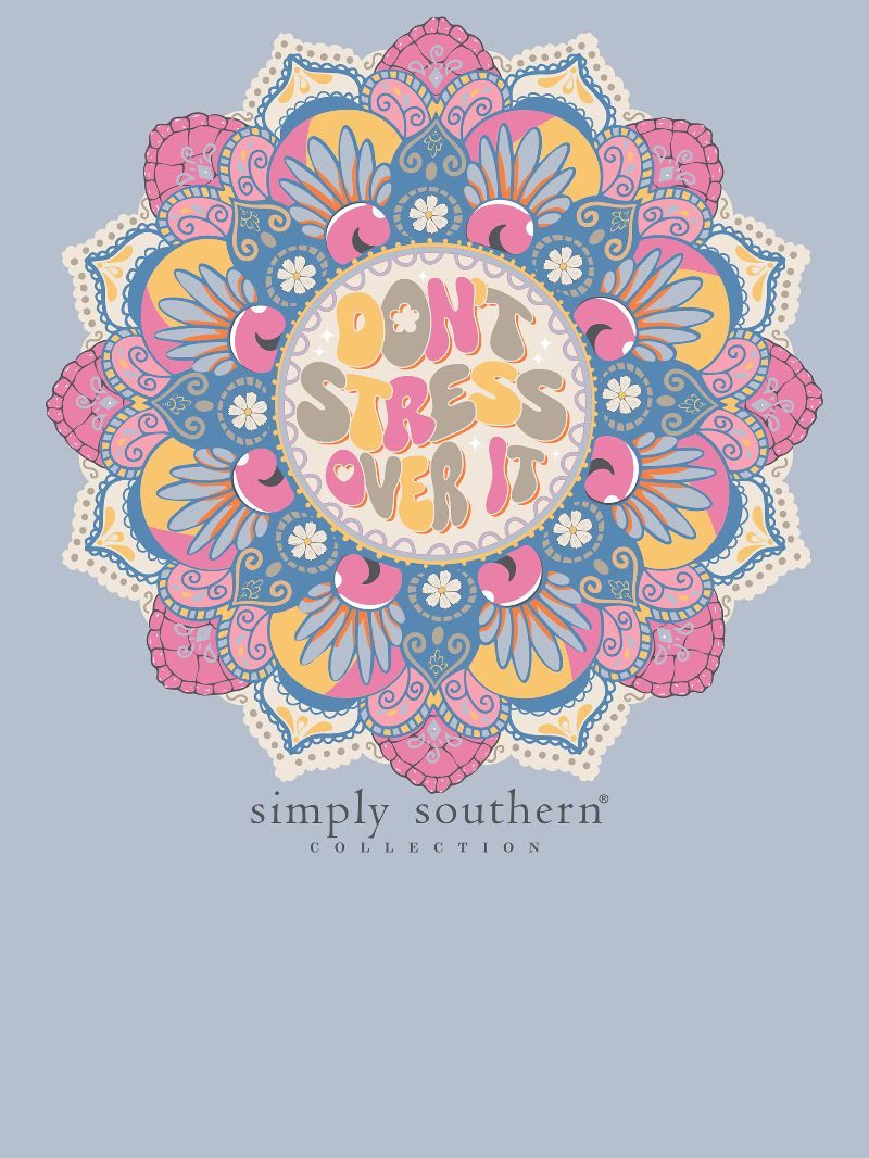 Simply Southern Don&#39;t Stress Over It Long Sleeve T-Shirt
