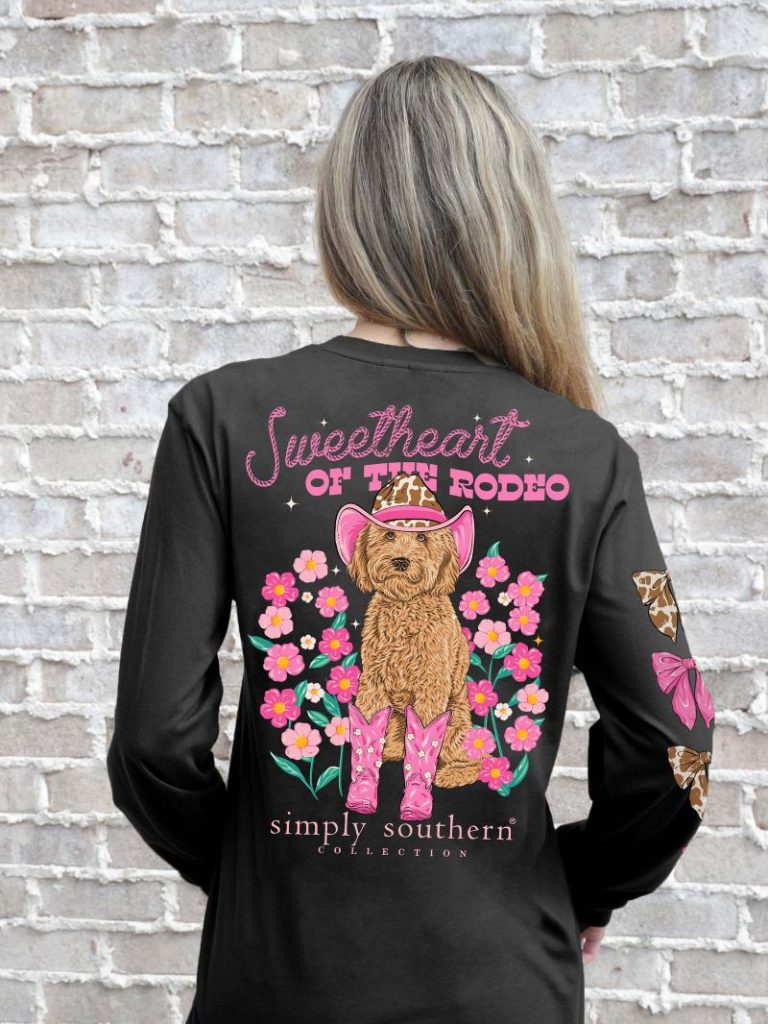 Simply Southern Sweetheart Of The Rodeo Long Sleeve T-Shirt