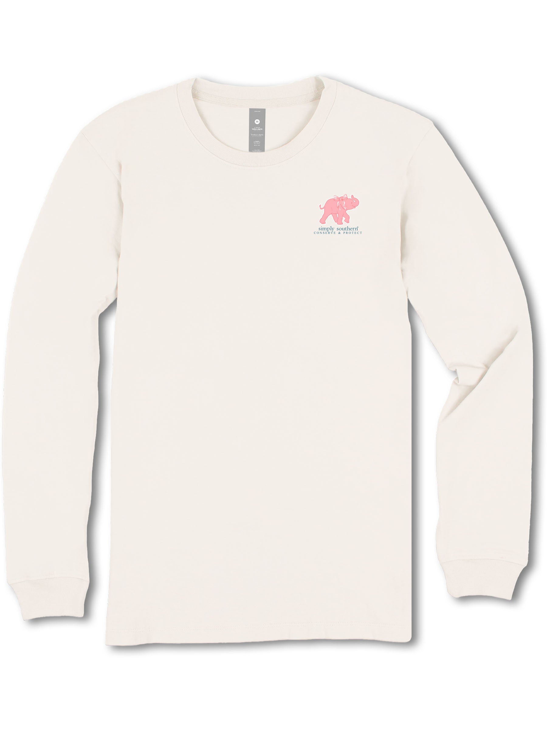 Simply Southern Elephant Tracker Quilted Long Sleeve T-Shirt