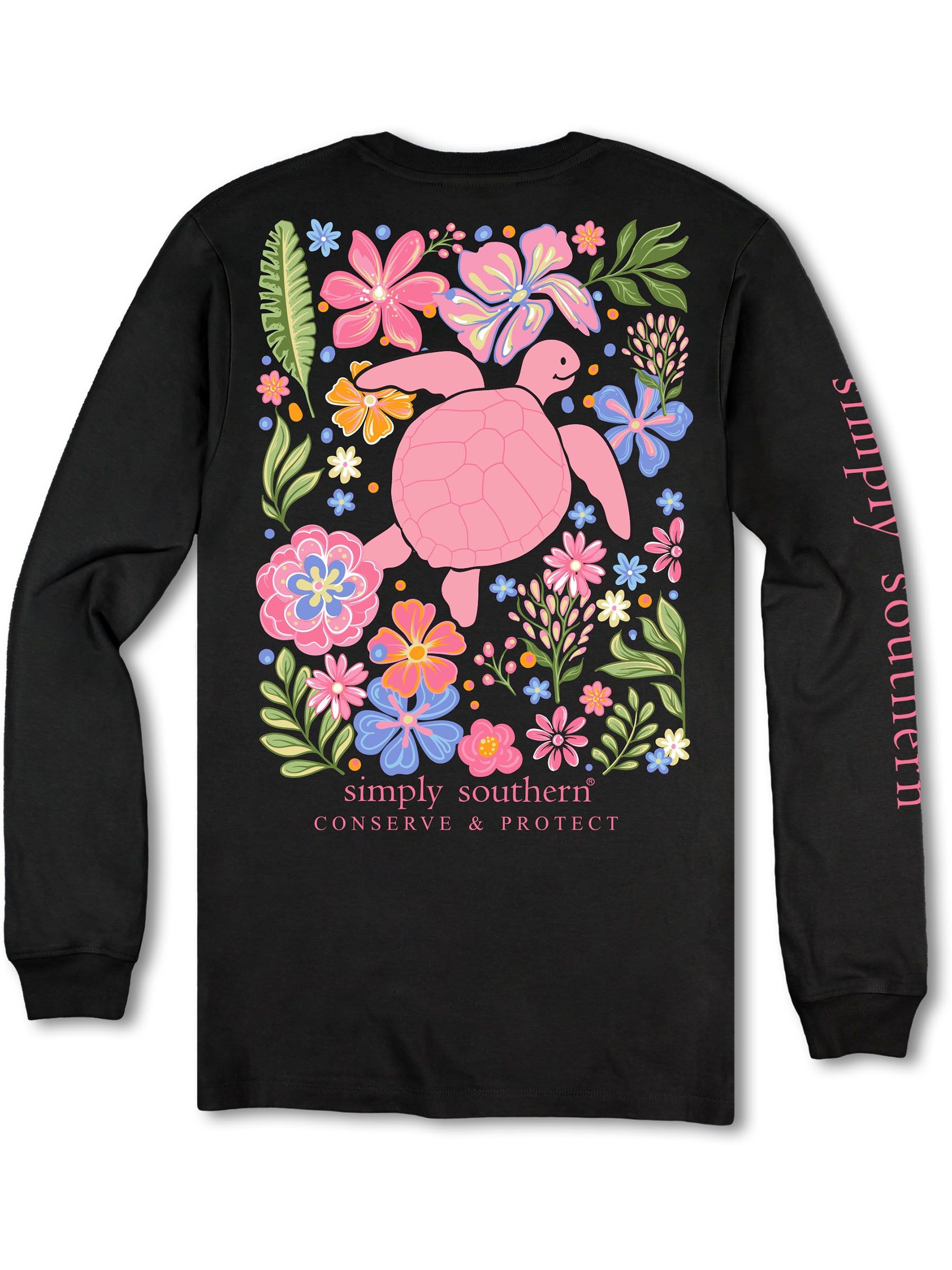 Simply Southern Turtle Tracker Dream Long Sleeve T-Shirt