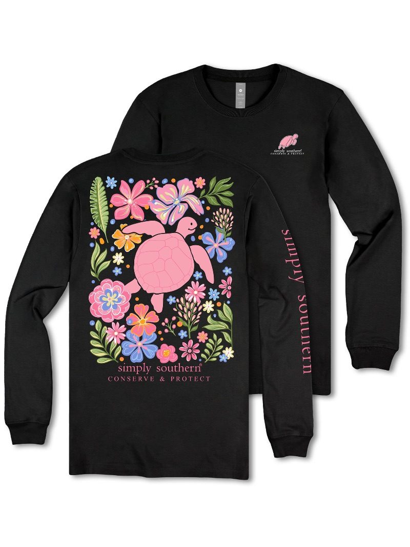 Simply Southern Turtle Tracker Dream Long Sleeve T-Shirt