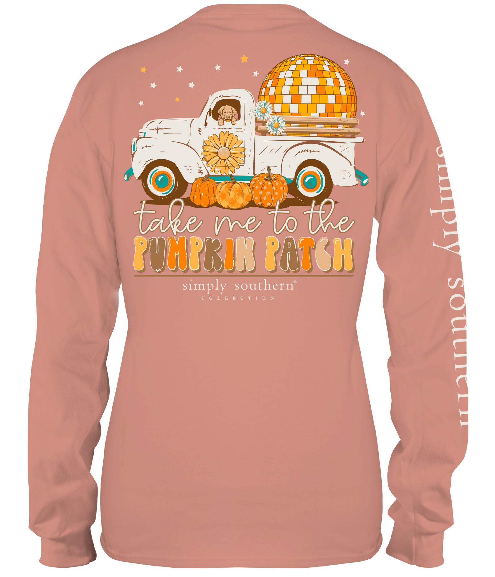 SALE Simply Southern Pumpkin Patch Fall Long Sleeve T-Shirt