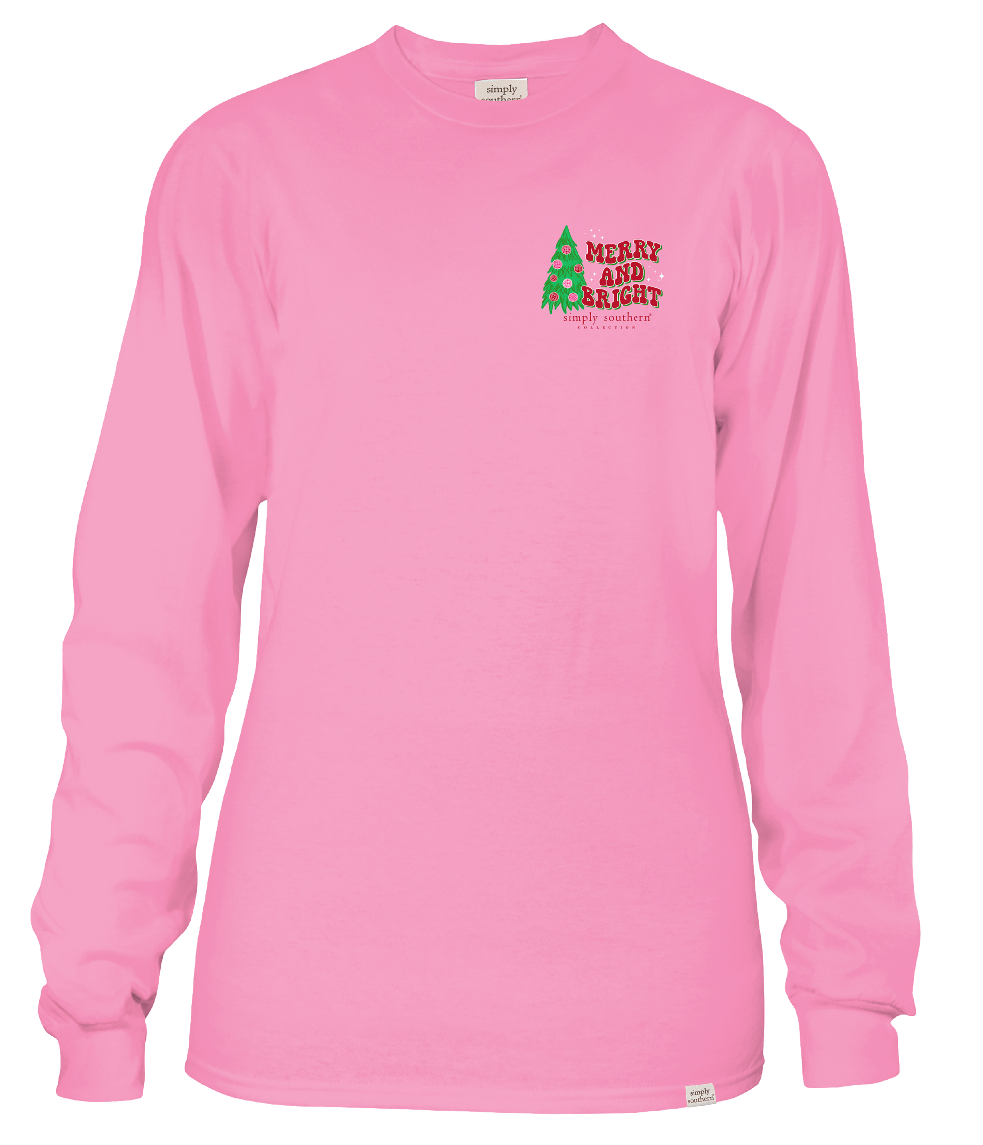 SALE Simply Southern Oh Christmas Tree Long Sleeve T-Shirt
