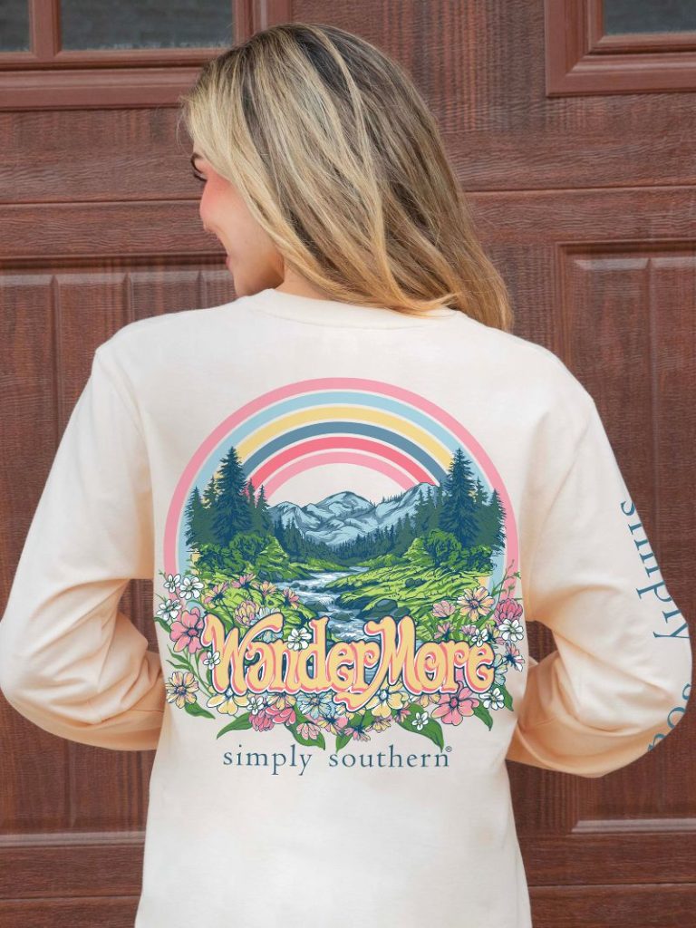 Simply Southern Wander More Long Sleeve T-Shirt