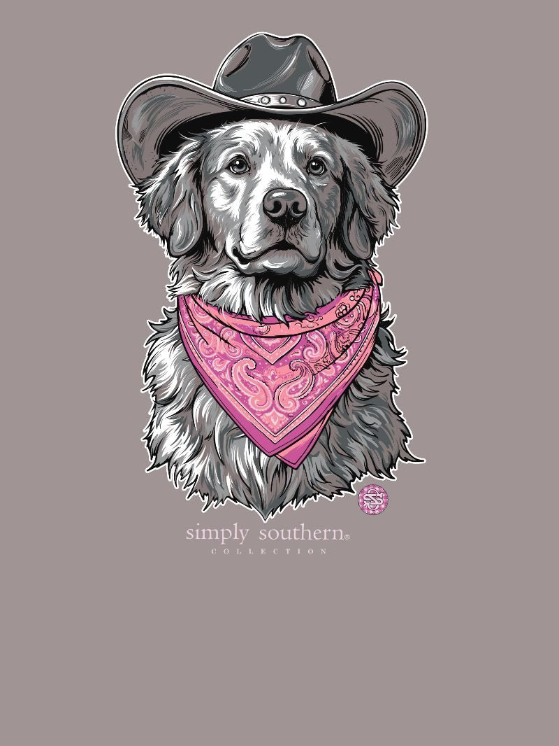 Simply Southern Western Lab Dog Long Sleeve T-Shirt
