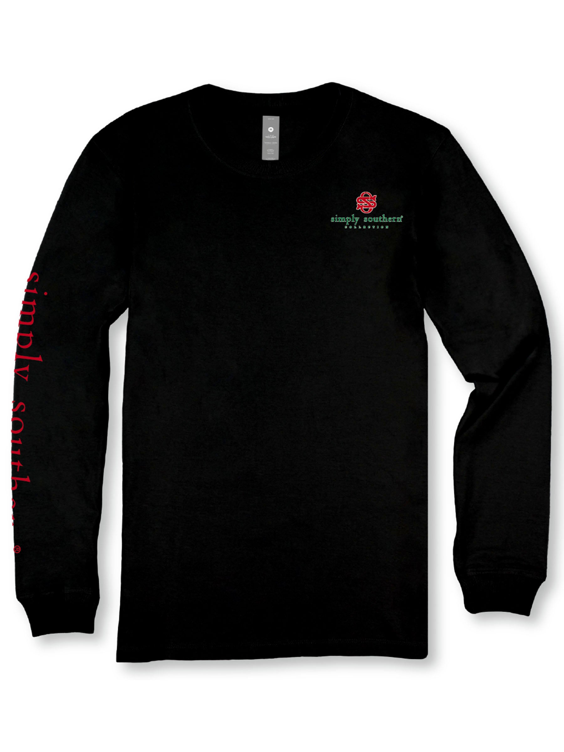 Simply Southern Christmas Tree Holiday Long Sleeve T-Shirt