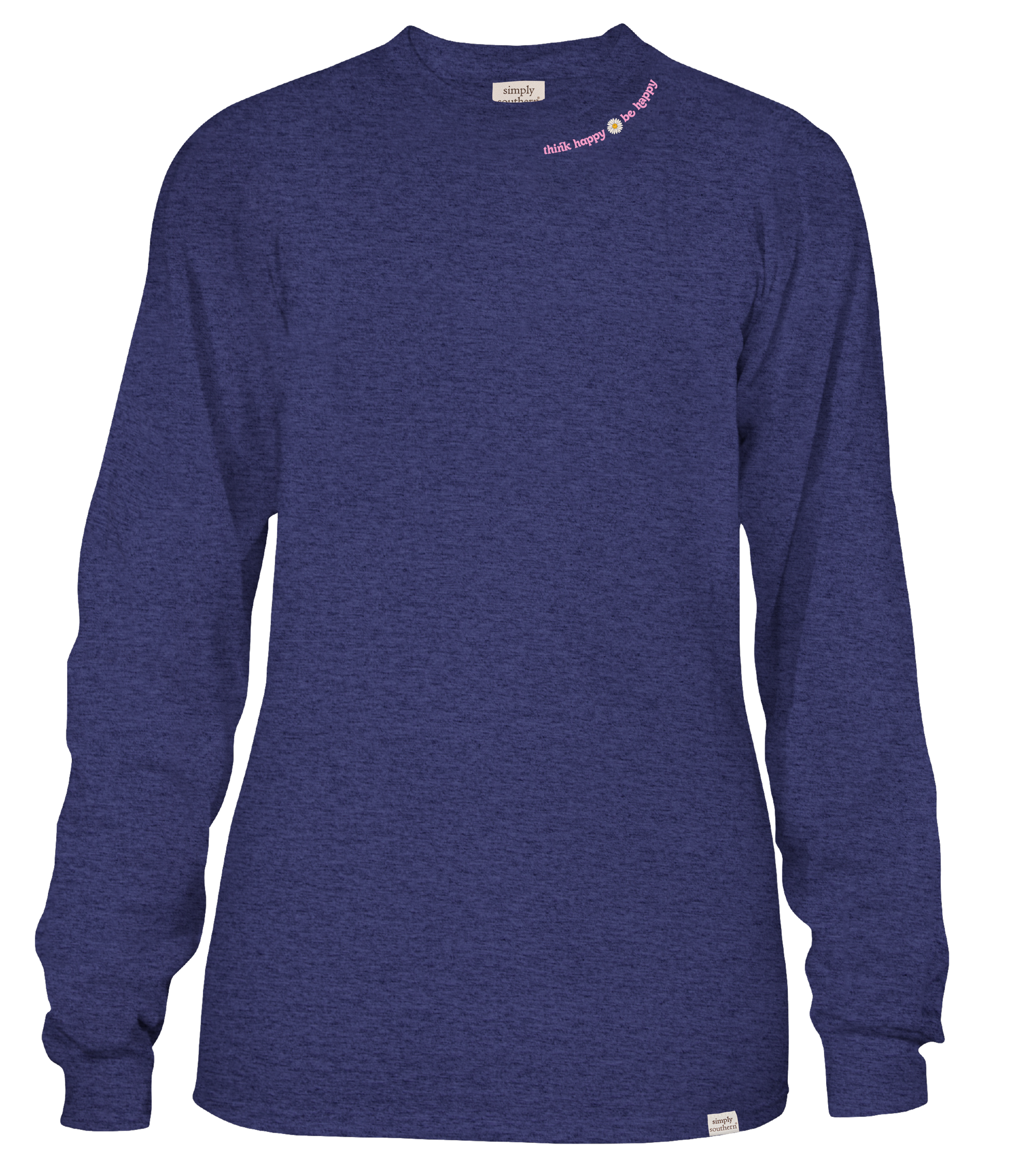 Simply Southern Happiness Blooms Long Sleeve T-Shirt