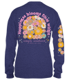 Simply Southern Happiness Blooms Long Sleeve T-Shirt