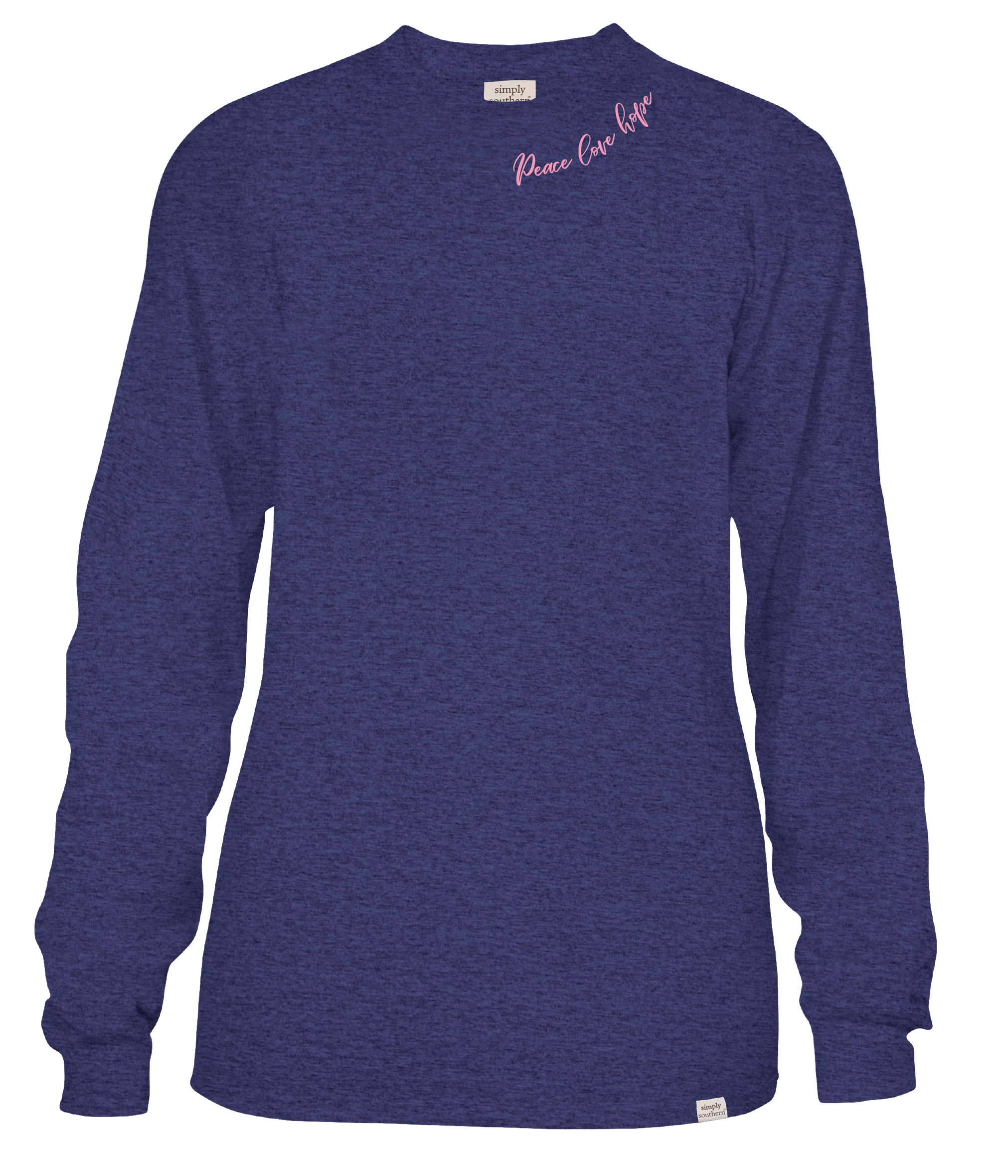SALE Simply Southern Think Pink Cancer Long Sleeve T-Shirt