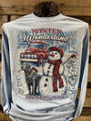 Southern Chics Winter Wonderland Holiday Long Sleeve T-Shirt
