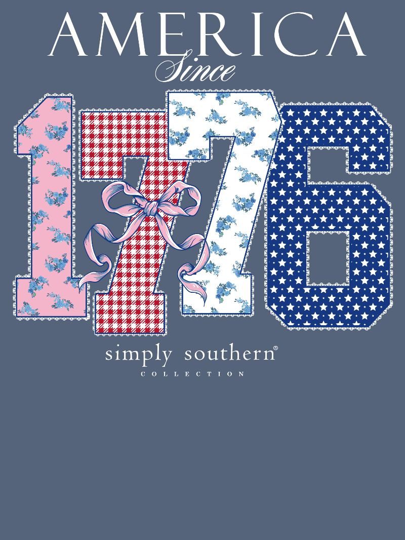 Simply Southern America 1776 Mineral Washed T-Shirt - SimplyCuteTees