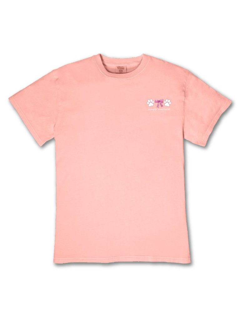 Simply Southern Best Friend Paw Mineral Washed T-Shirt