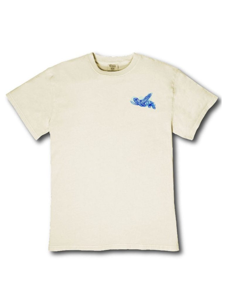Simply Southern Howdy Aloha Mineral Washed Bone T-Shirt