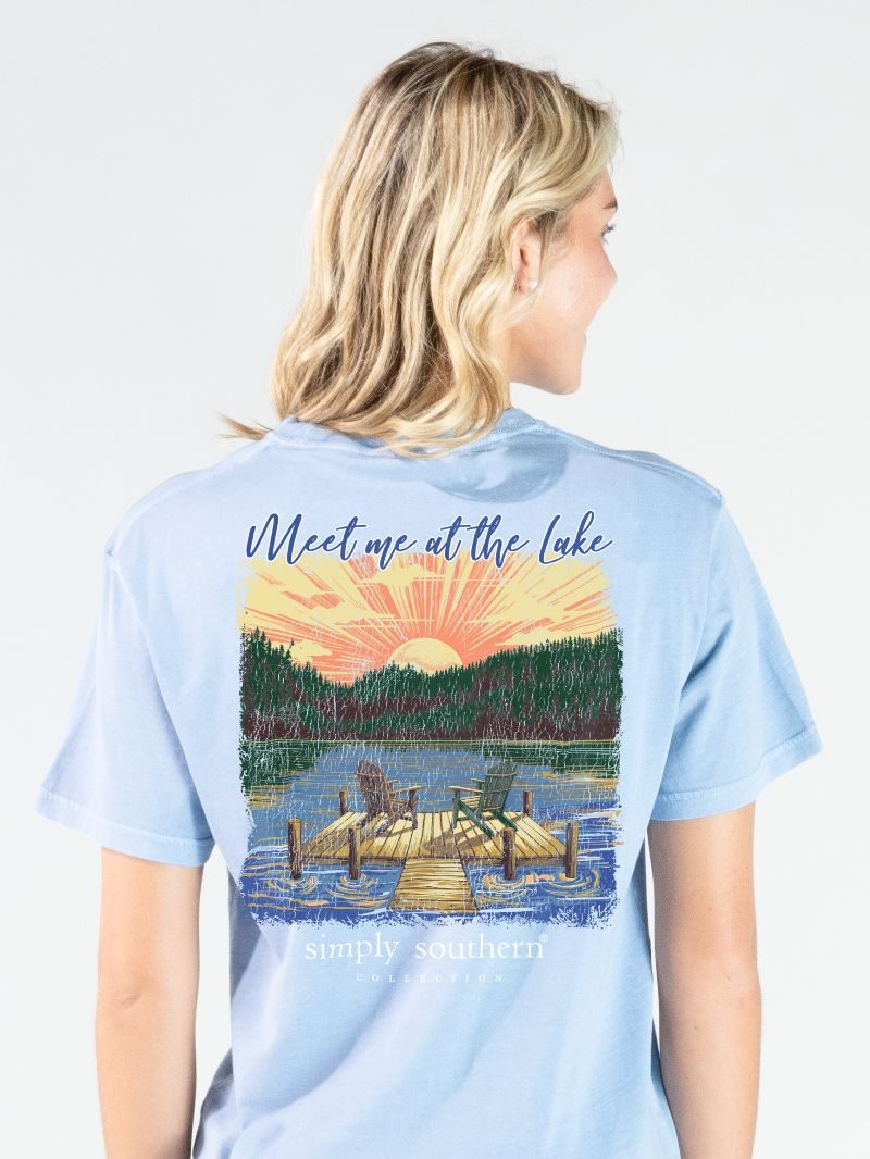 Simply Southern Meet Lake Mineral Washed T-Shirt
