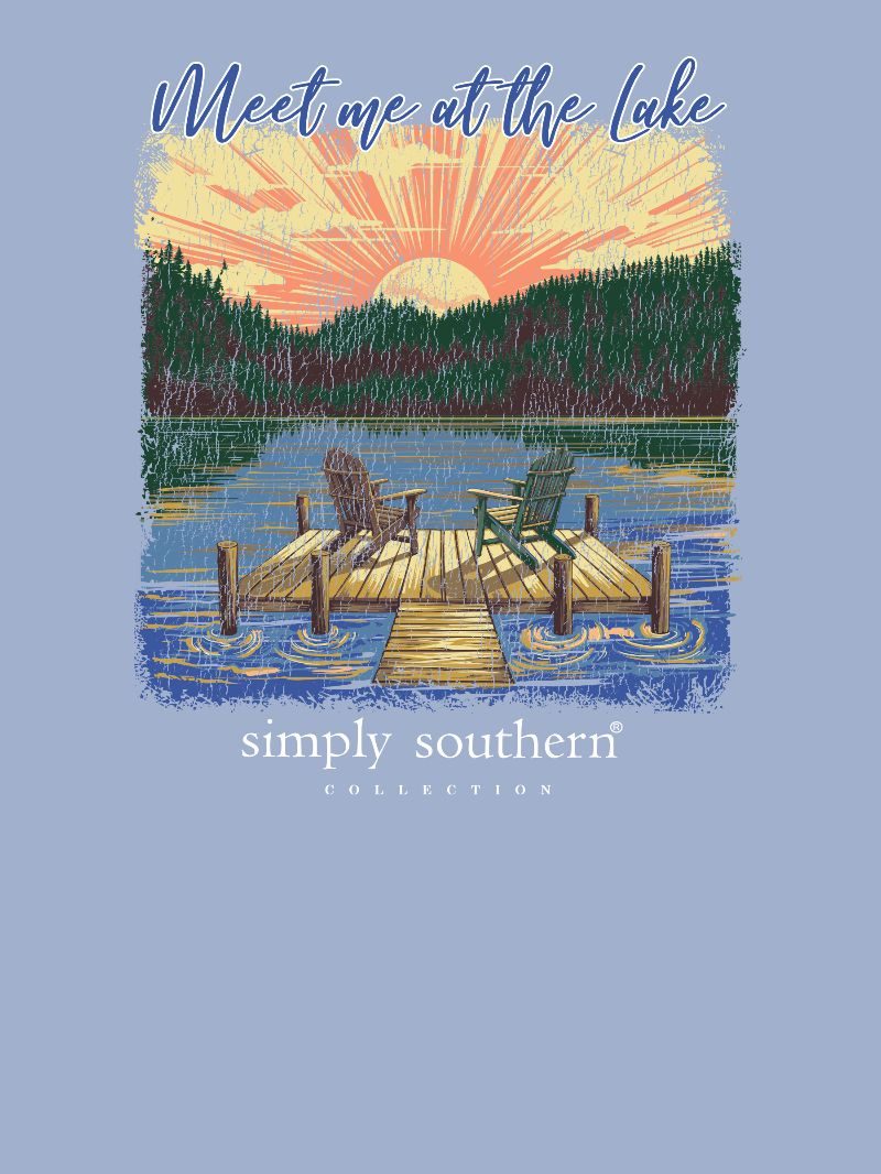 Simply Southern Meet Lake Mineral Washed T-Shirt