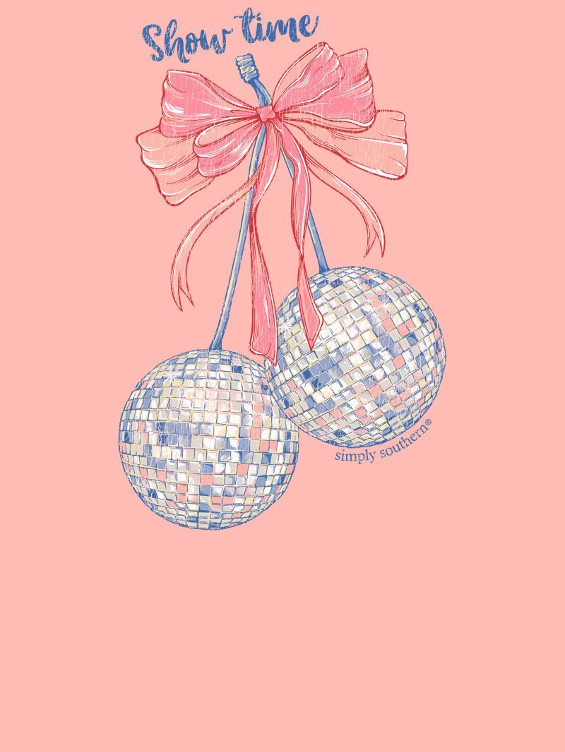 Simply Southern Show Time Mineral Washed T-Shirt - SimplyCuteTees