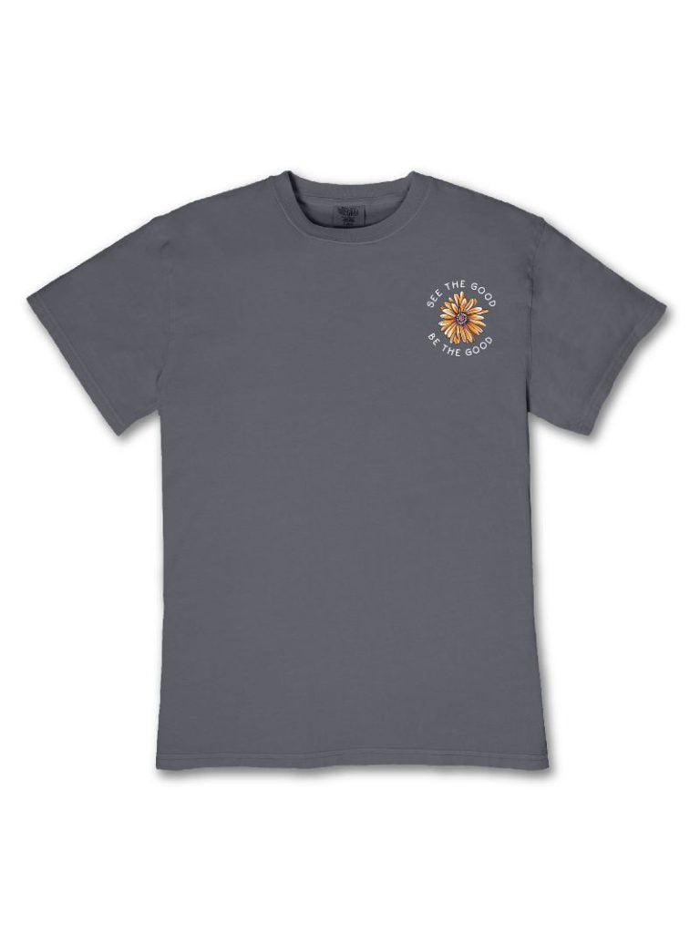 Simply Southern See The Good Flowers Mineral Washed T-Shirt