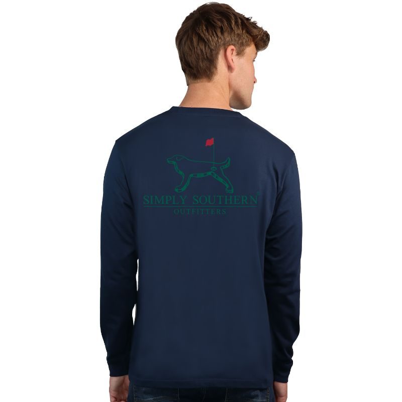 SALE Simply Southern Golf Dog Unisex Long Sleeve T-Shirt
