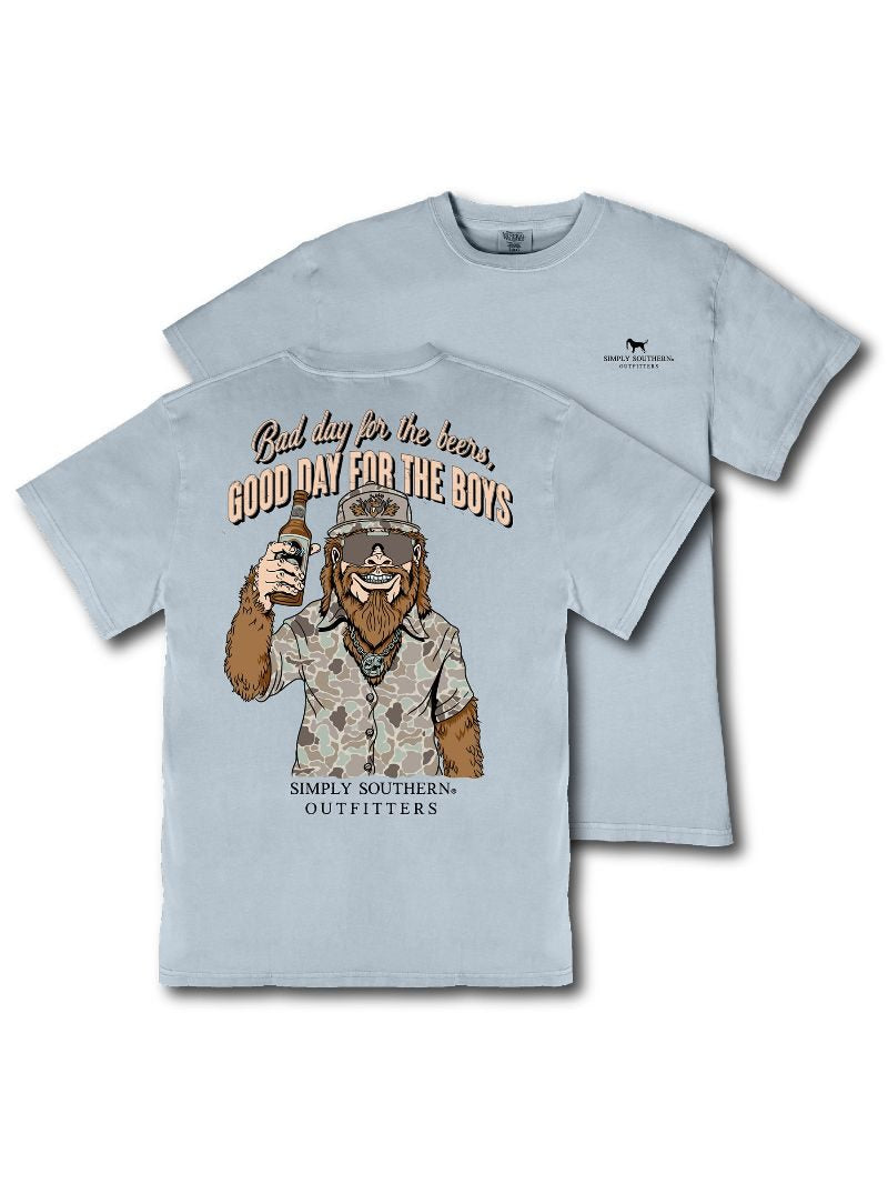 Simply Southern Outfitters Bigfoot Mineral Washed Unisex T-Shirt - SimplyCuteTees