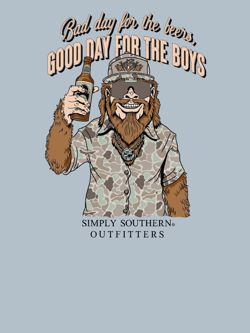 Simply Southern Outfitters Bigfoot Mineral Washed Unisex T-Shirt - SimplyCuteTees