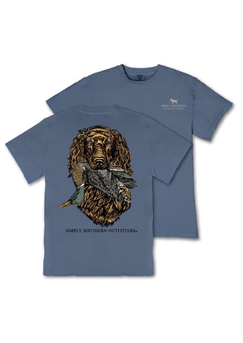 Simply Southern Boykin Dog Duck Mineral Washed Unisex T-Shirt