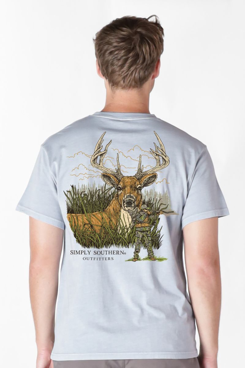 Simply Southern Outfitters Deer Hunting Mineral Washed Unisex T-Shirt
