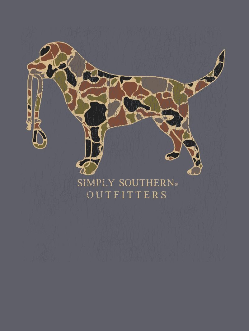 Simply Southern Outfitters Camo Dog Mineral Washed Unisex T-Shirt