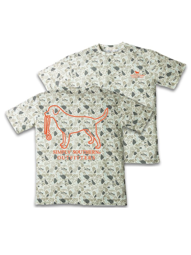 Simply Southern Dog Logo SLD Camo Unisex T-Shirt