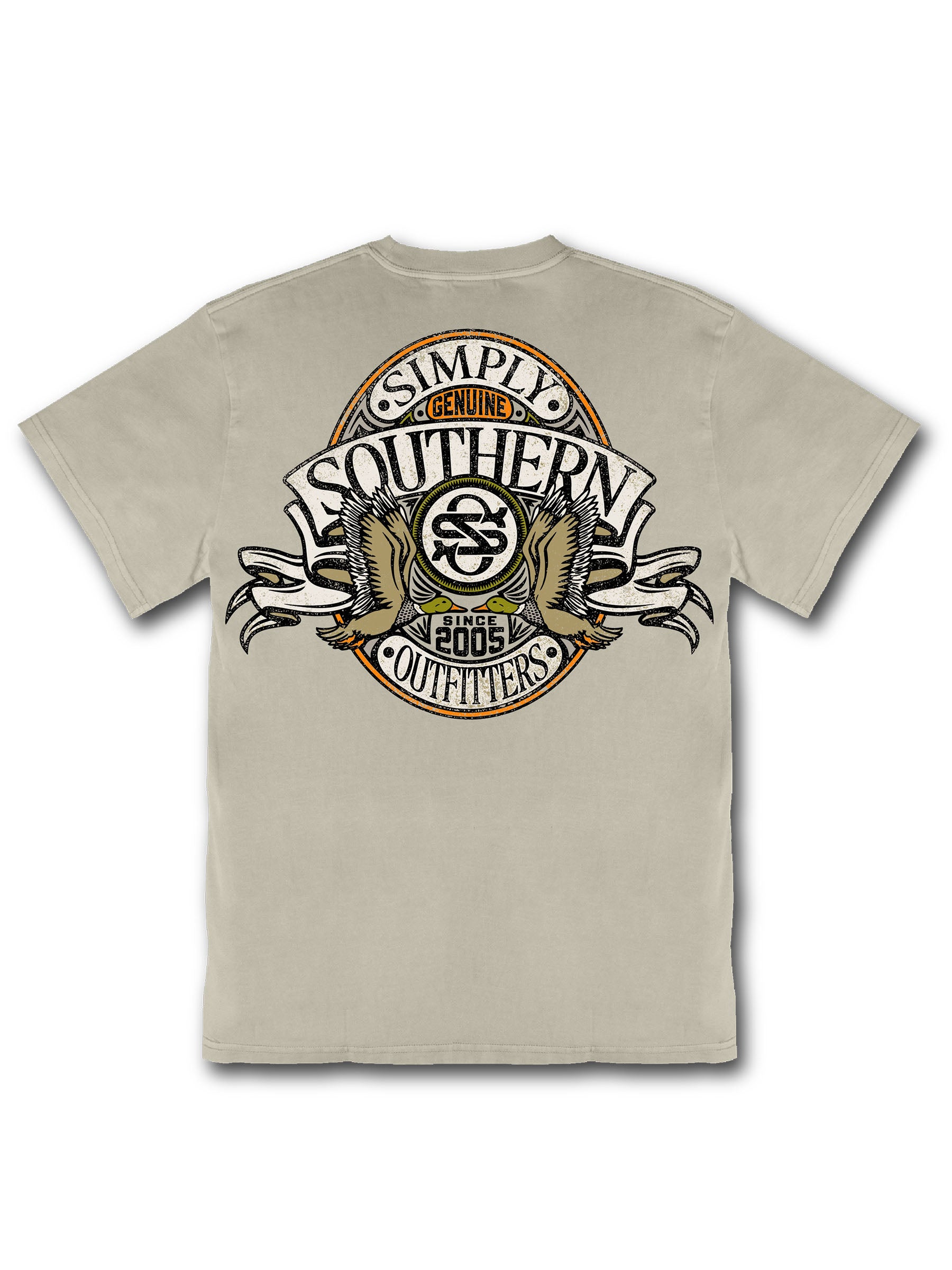 Simply Southern Outfitters Duck Emblem Mineral Washed Unisex T-Shirt