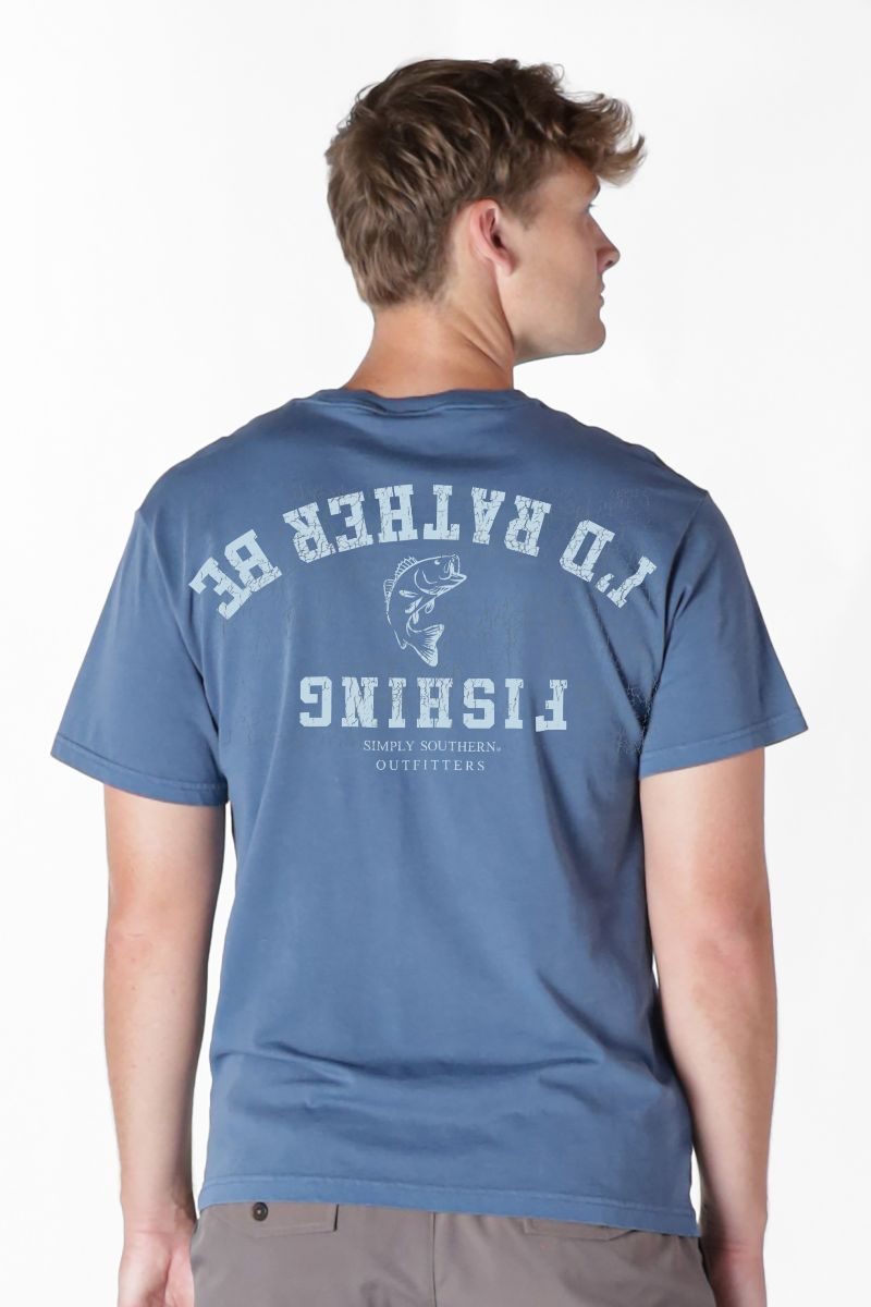 Simply Southern Outfitters Fishing Mineral Washed Unisex T-Shirt