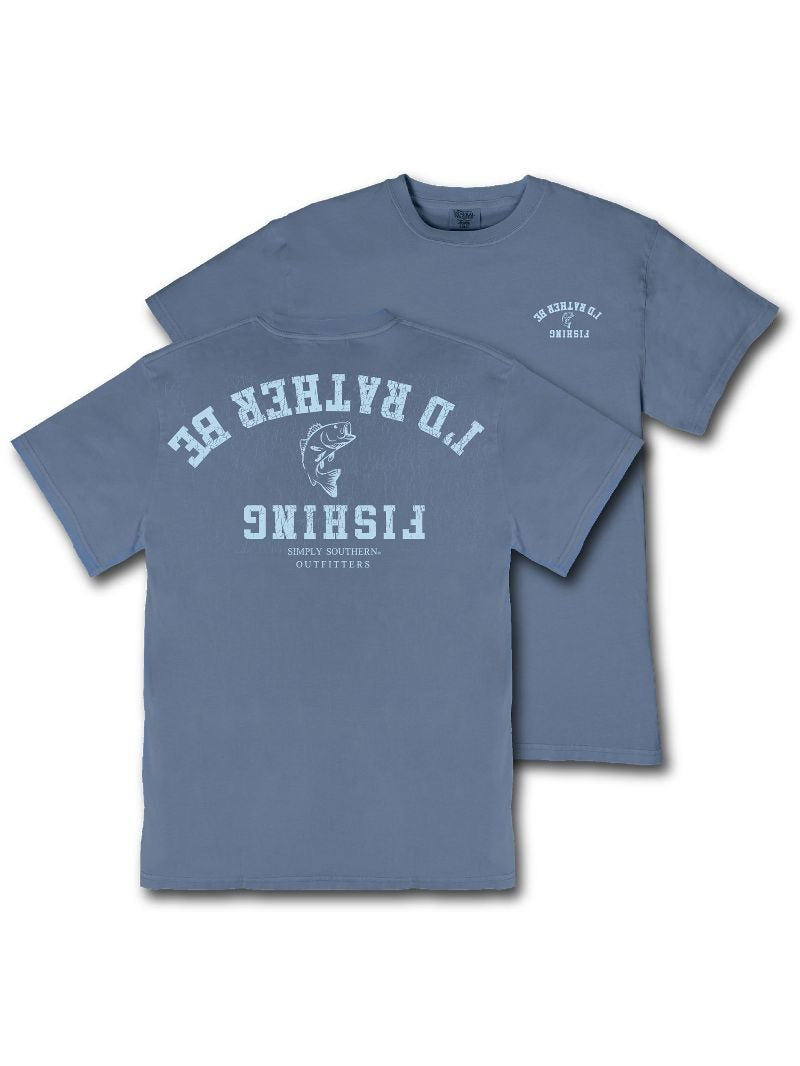 Simply Southern Outfitters Fishing Mineral Washed Unisex T-Shirt