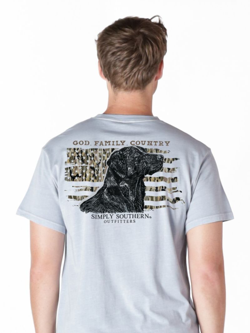 Simply Southern Outfitters USA God Mineral Washed Unisex T-Shirt