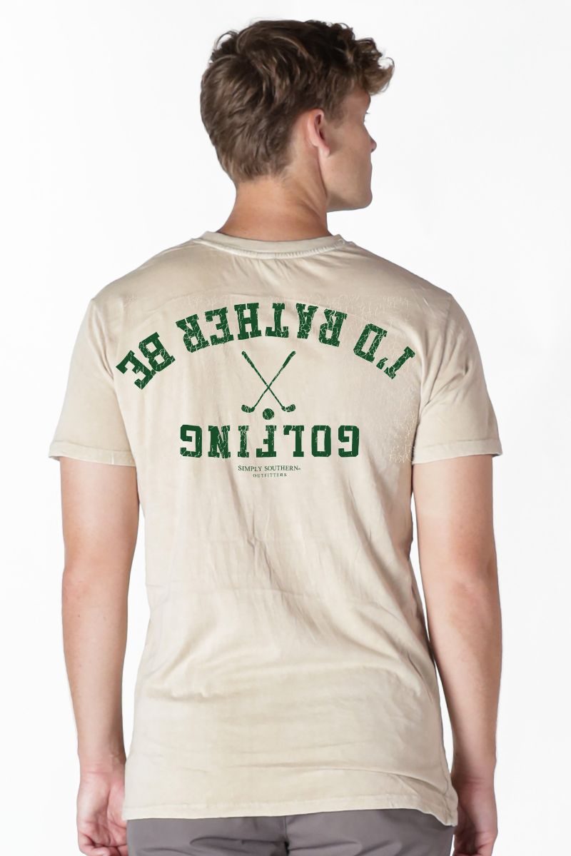 Simply Southern Outfitters Golfing Mineral Washed Unisex T-Shirt